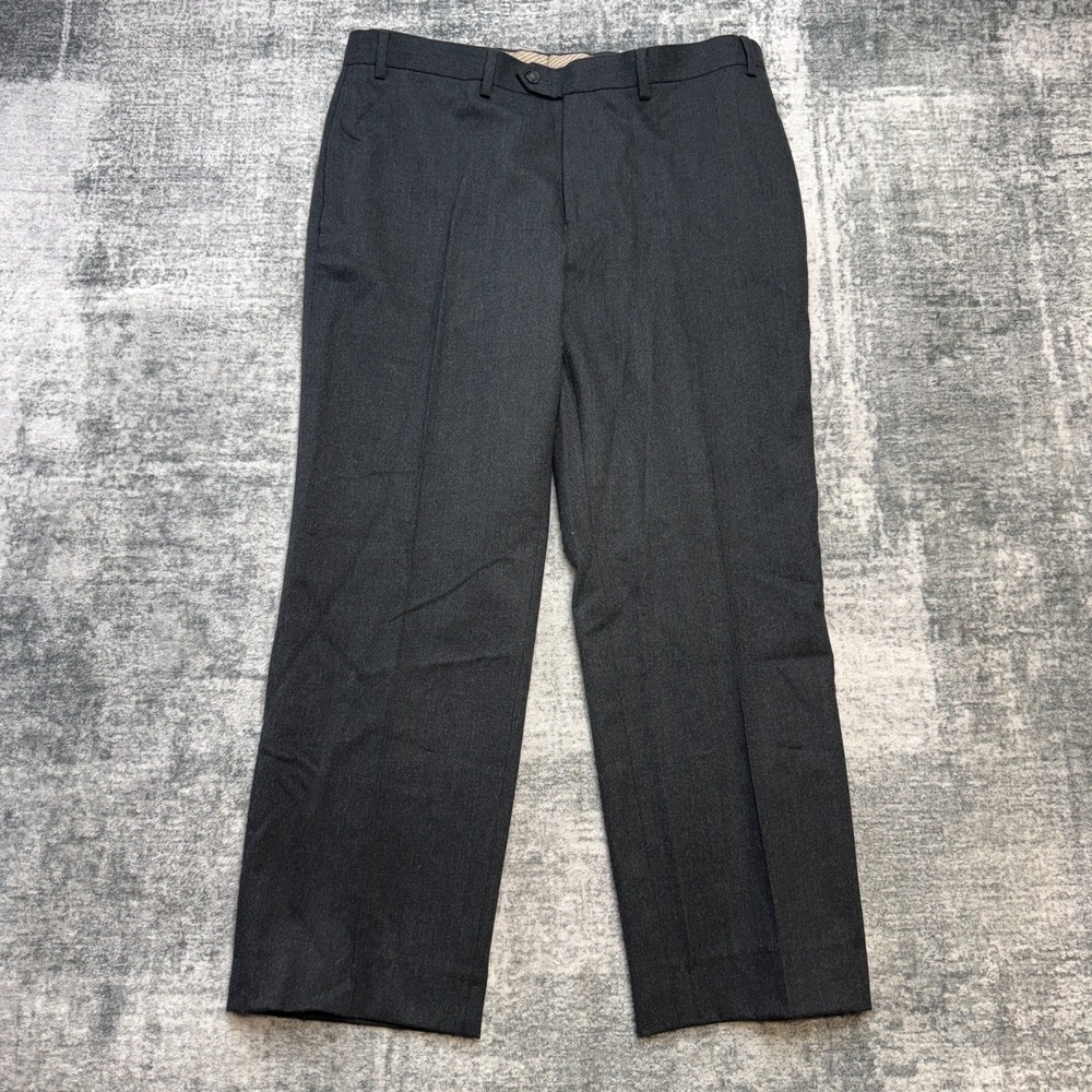 Ralph Lauren Dress Pants Mens 36x30 (34x27) Slim Charcoal Suit Trousers Slacks